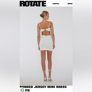 Rotate Bonded Jersey Mini Dress